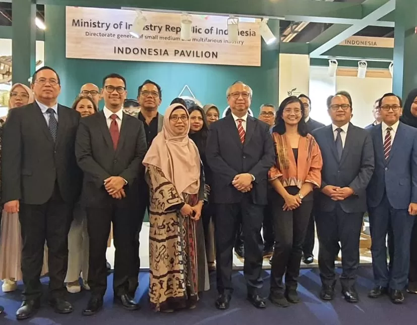 Kemenperin mengikutsertakan industri kecil dan menengah (IKM) dalam Pameran Ambiente di Messe Frankfurt, Jerman pada akhir Januari 2024. foto: ist