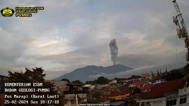 Pusat Vulkanologi dan Mitigasi Bencana Geologi (PVMBG) Badan Geologi Kementerian Energi dan Sumber Daya Mineral (ESDM) memperluas radius aman Gunung Ili Lewotolok. foto: ist