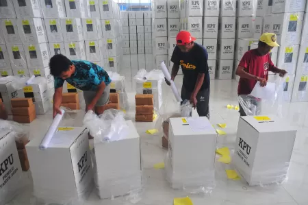 Ilustrasi rekapitulasi Pemilu. Foto: Ist