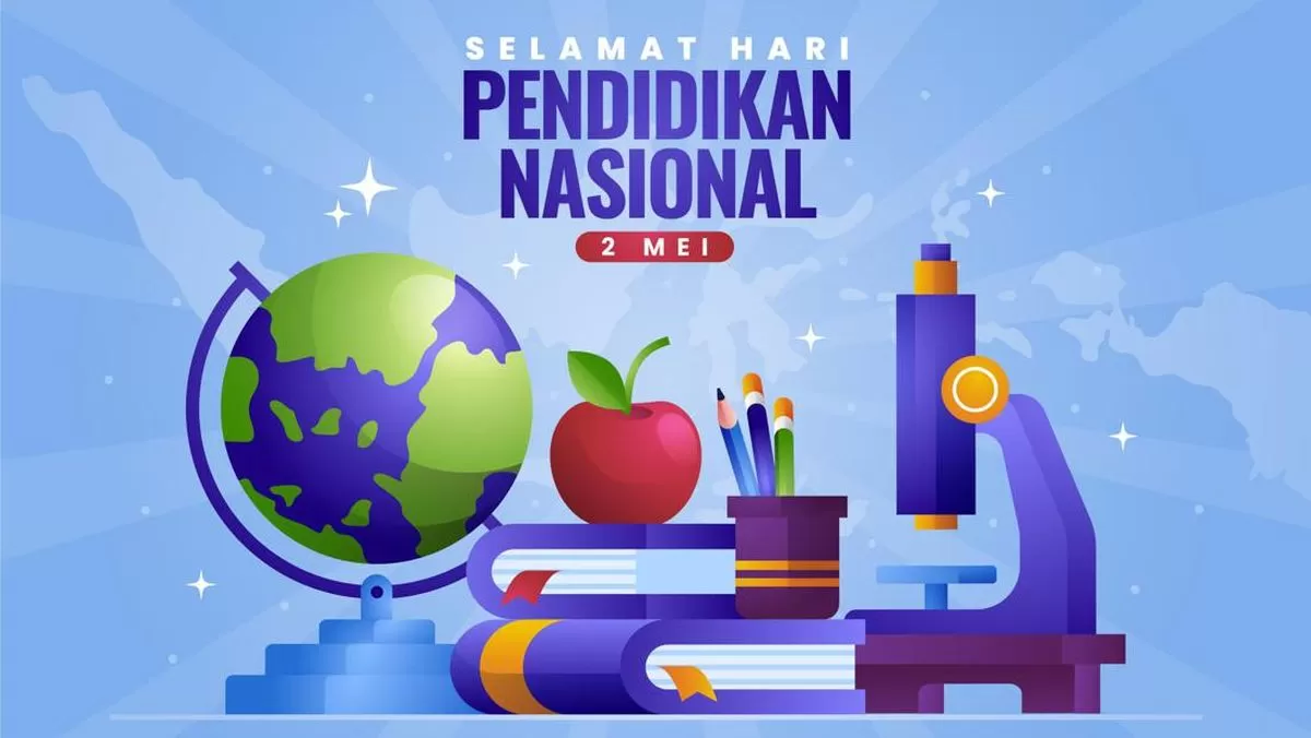 Ilustrasi Hari Pendidikan Nasional yang diperingati setiap tanggal 2 Mei/IST