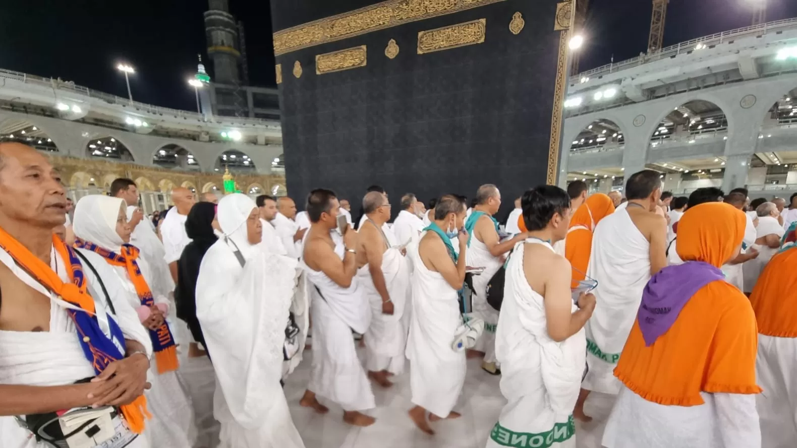 Ilustrasi jemaah haji yang mulai tunaikan umrah wajib/IST