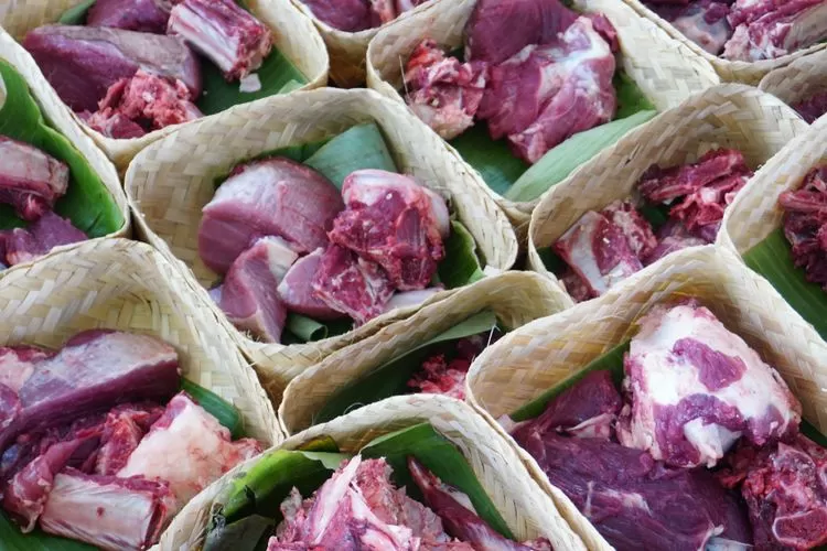 Foto Ilustrasi Cara Menyimpan Daging Qurban dengan Baik