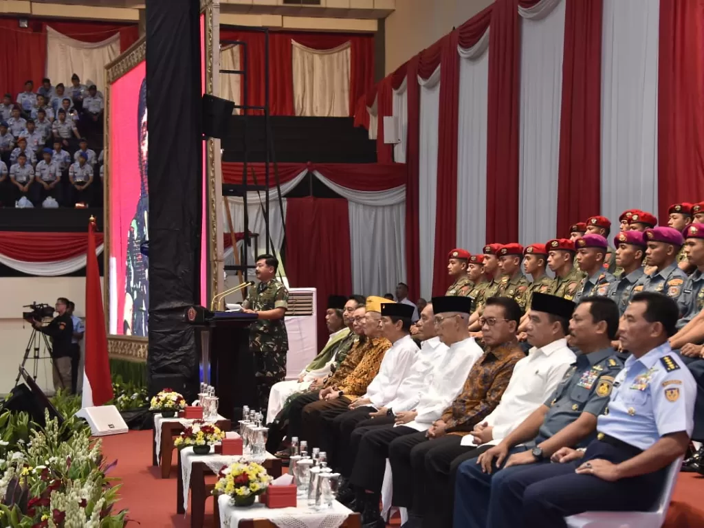 Panglima TNI Marsekal TNI Hadi Tjahjanto/Puspen TNI
