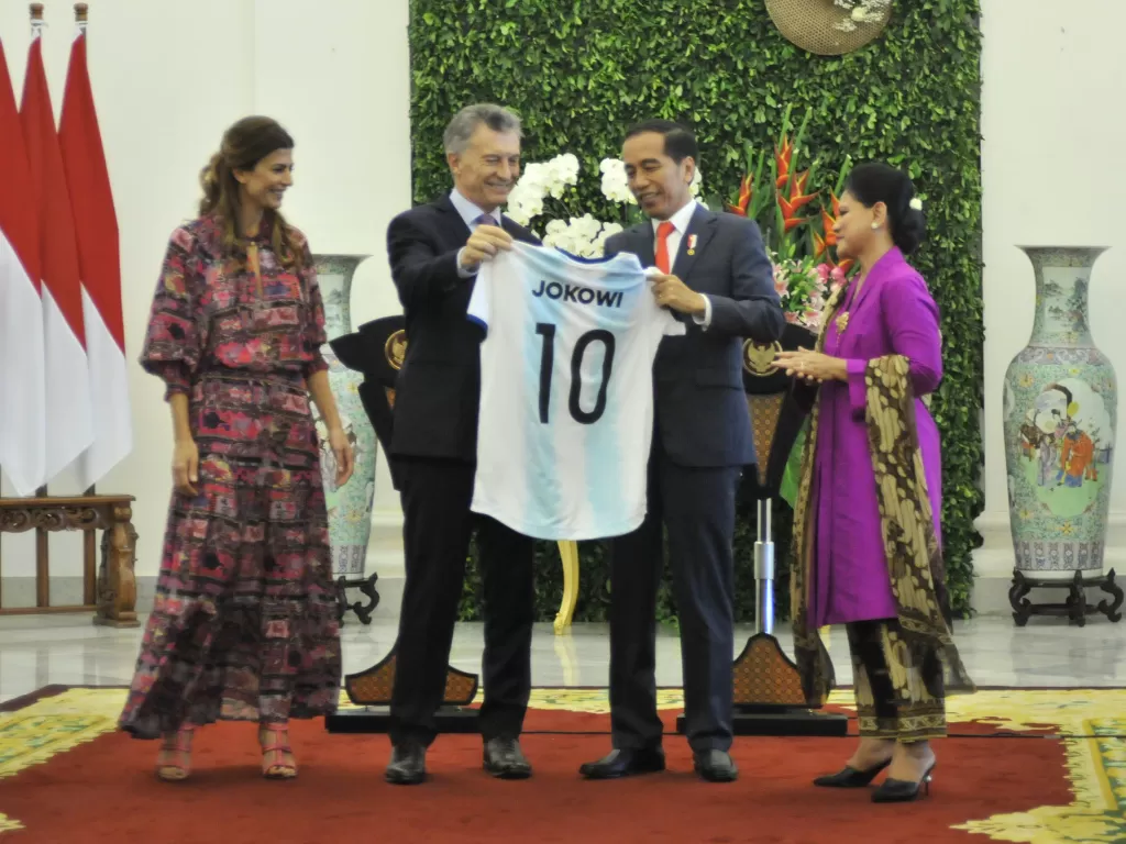Jokowi dan Presiden Argentina/setkab.go.id