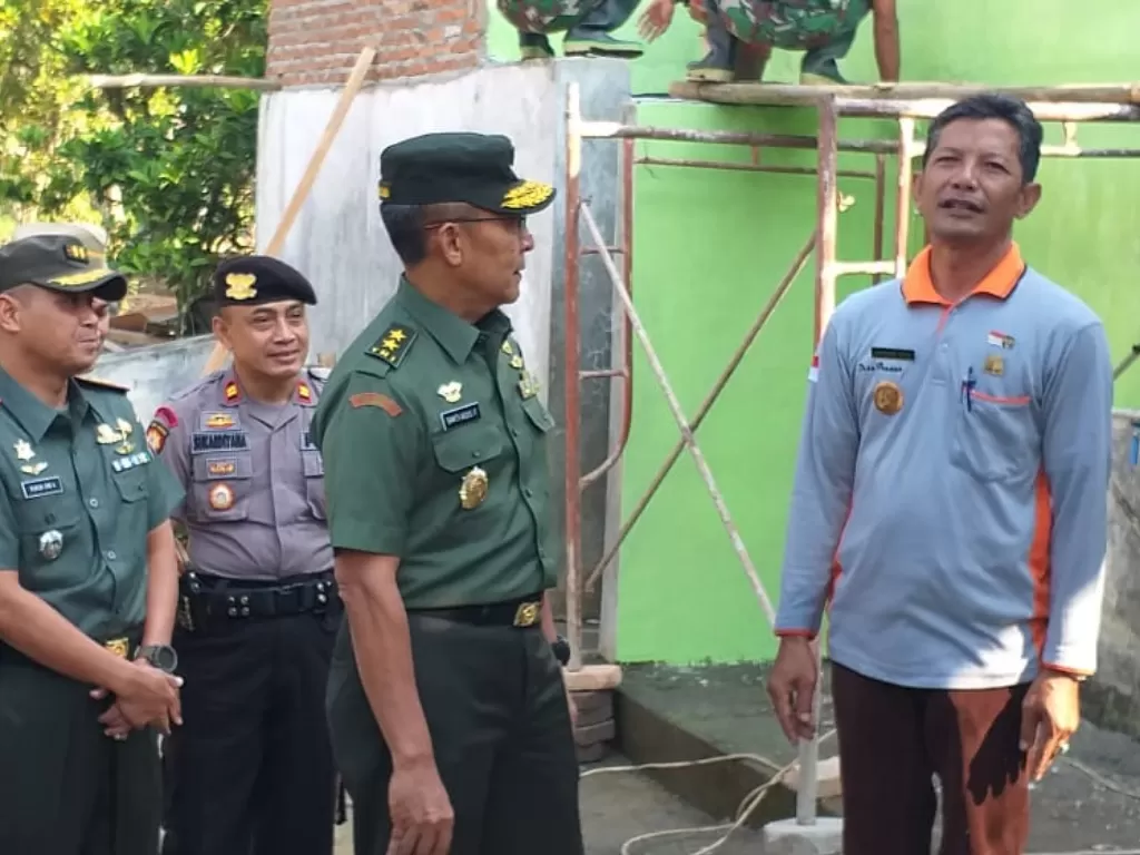 Peninjauan Bakti TNI di Kabupaten Magelang/Dispenad