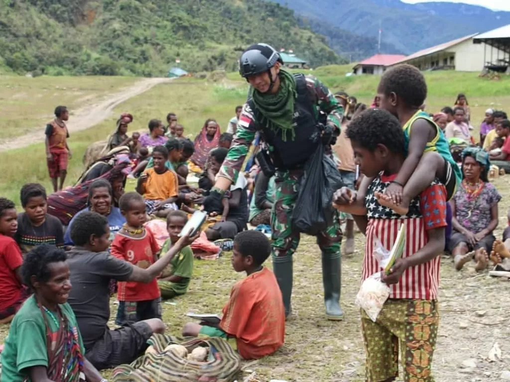 Bakti Sosial TNI di Papua/Puspen TNI