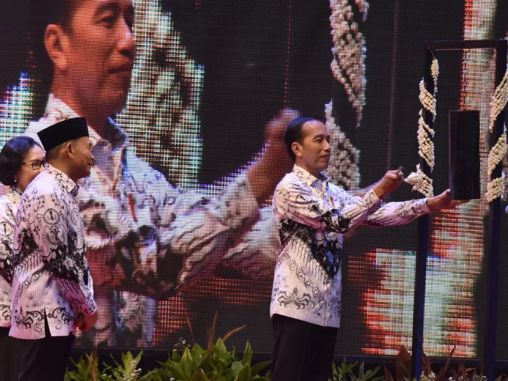 Presiden Joko Widodo membuka Kongres PGRI ke-22/Setkab.go.id