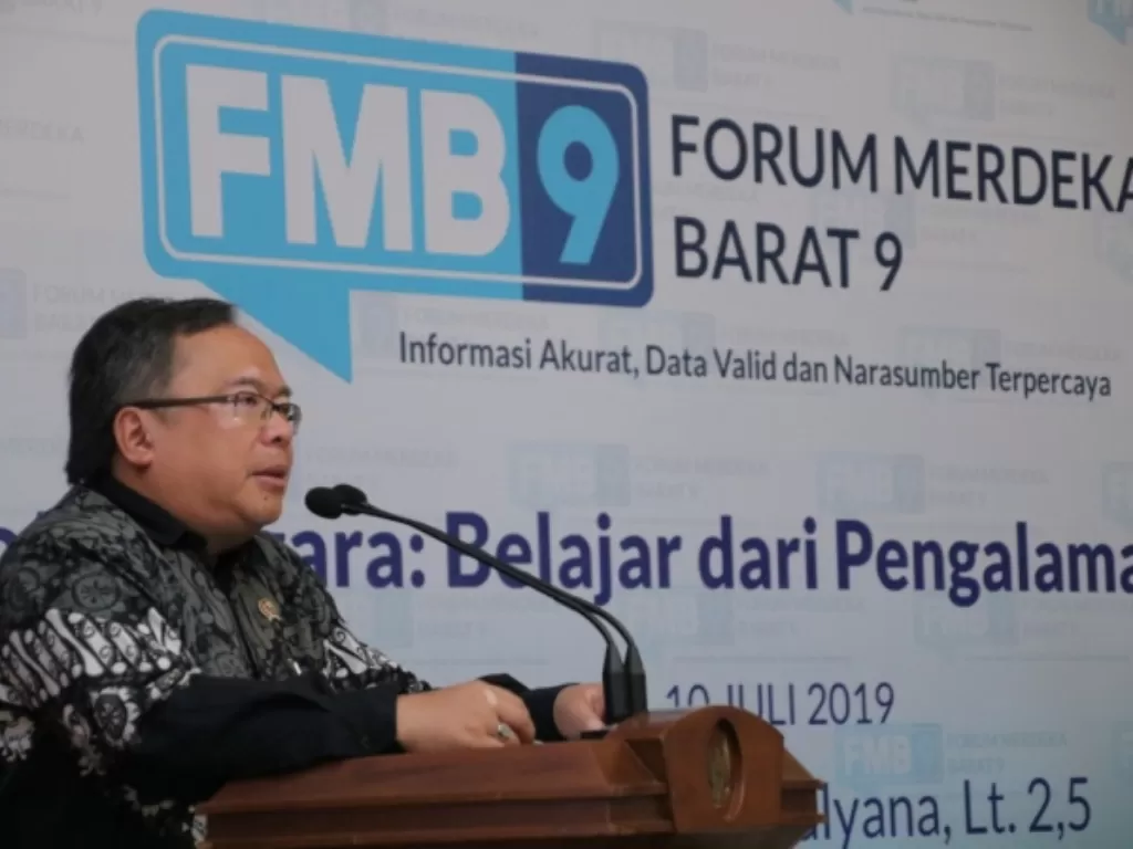 Menteri Bappenas Bambang Brodjonegoro. (KOMINFO)
