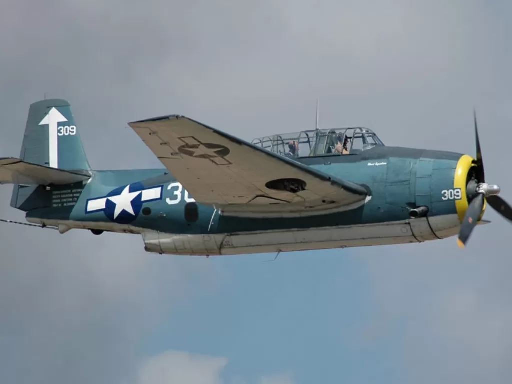 (photo/Flying Tigers/Grumman TBF Avenger 309)