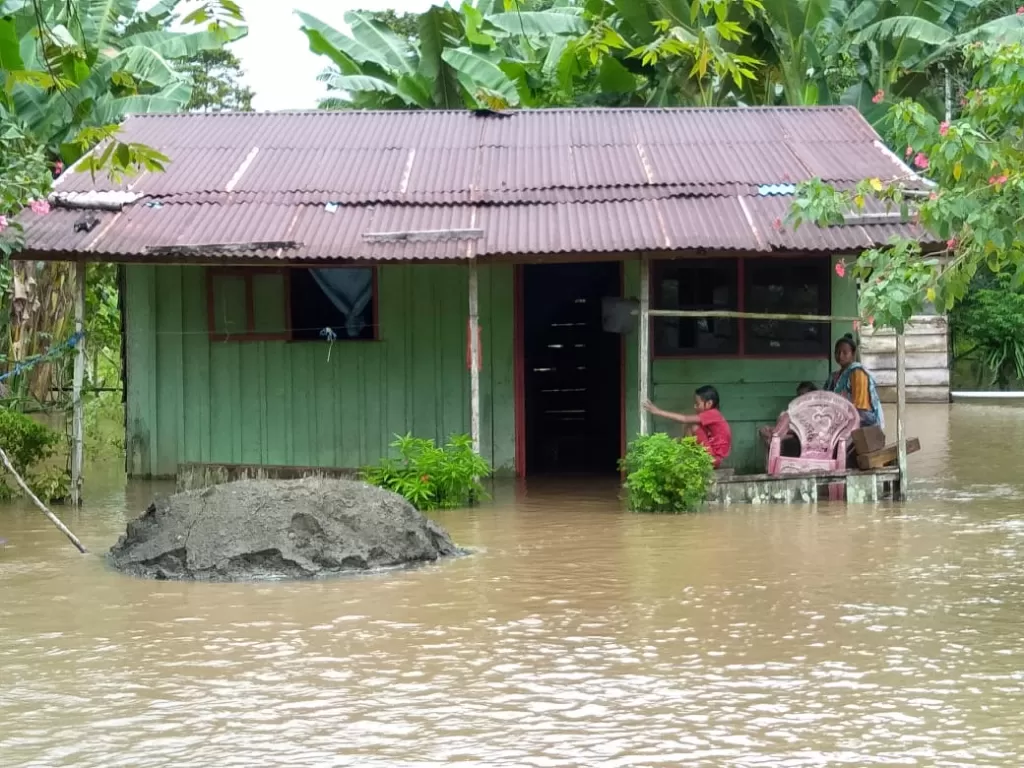 Banjir di Provinsi Maluku Utara/BNPB