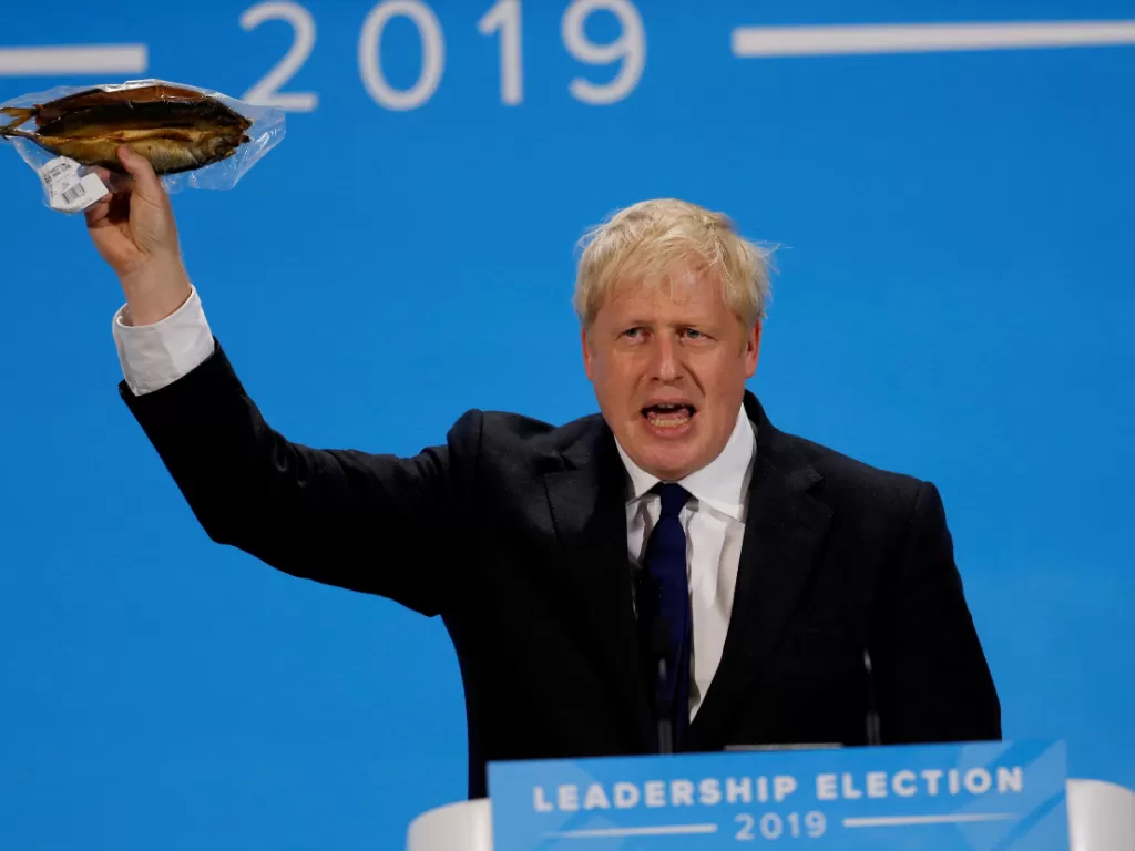 Boris Johnson. (Reuters/Peter Nicholls)