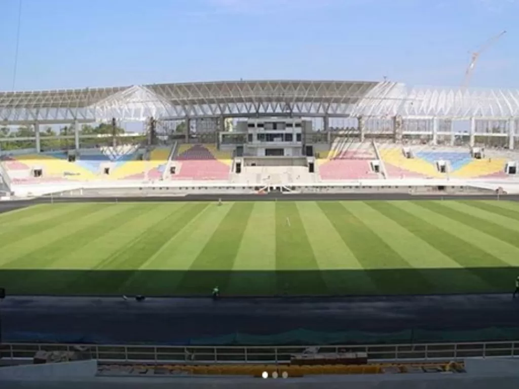 Stadion Manahan sedang dalam proses renovasi/Instagram/@stadion.manahan.solo