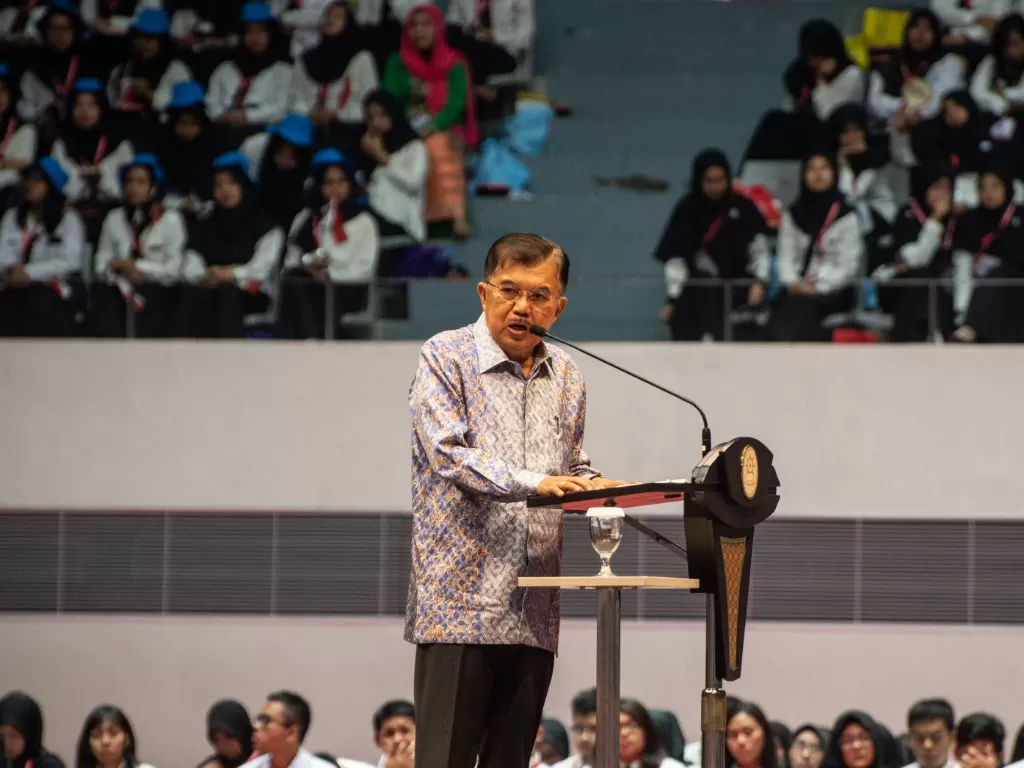 Wakil Presiden Jusuf Kalla. (ANTARA/Aprillio Akbar).