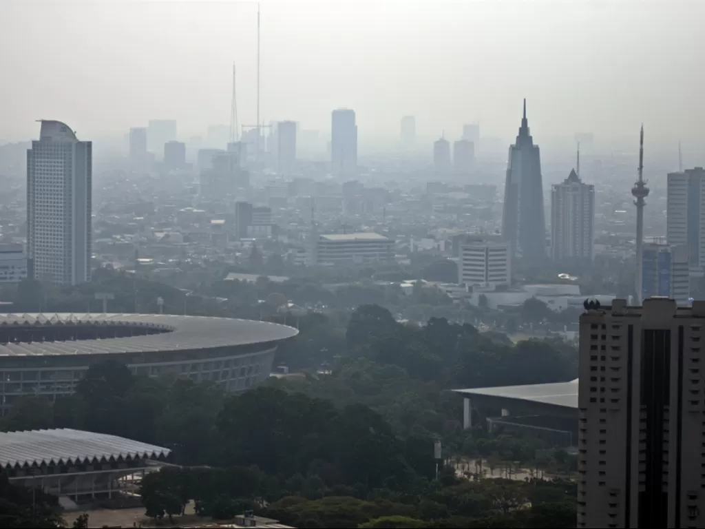 DKI Jakarta tak akan menjadi Ibu Kota Negara Republik Indonesia lagi. (ANTARA FOTO/Indrianto Eko Suwarso)