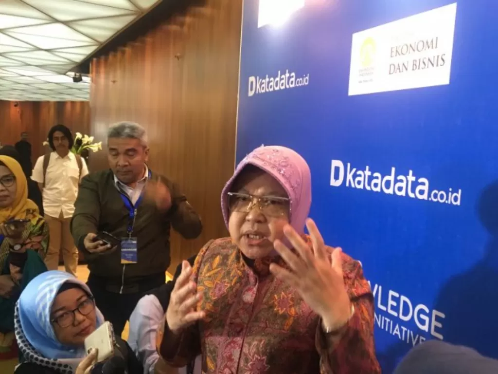 Walikota Surabaya Tri Rismaharini (ANTARA/Astrid Faidlatul Habibah).