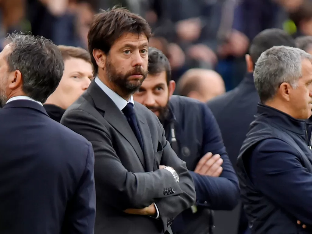 Presiden Juventus Andrea Agnelli. (Reuters/Massimo Pinca)