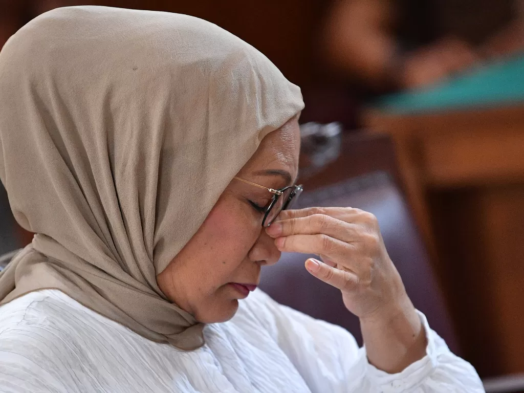 Majelis Hakim menjatuhkan hukuman dua tahun penjara terhadap Ratna Sarumpaet, Kamis (11/7/2019)/ANTARA FOTO/Sigid Kurniawan.