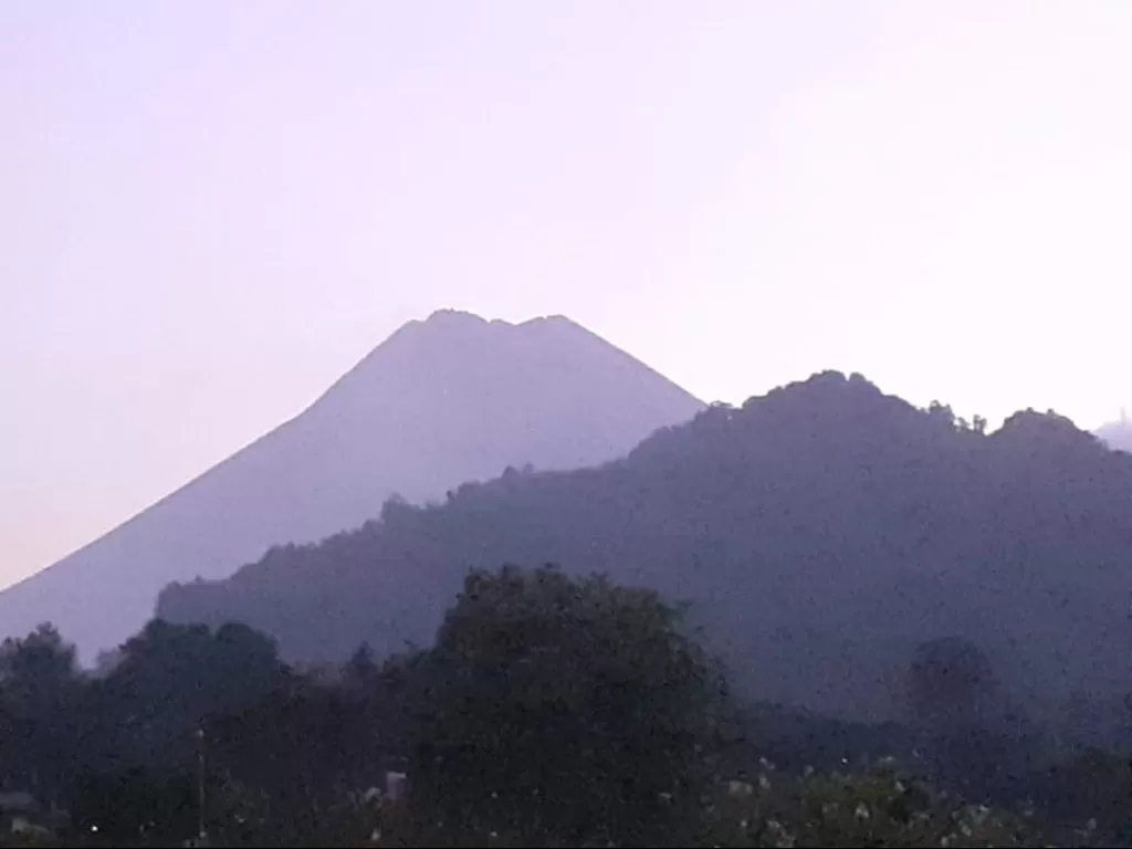 Gunung Merapi (Twitter/@BPPTKG)