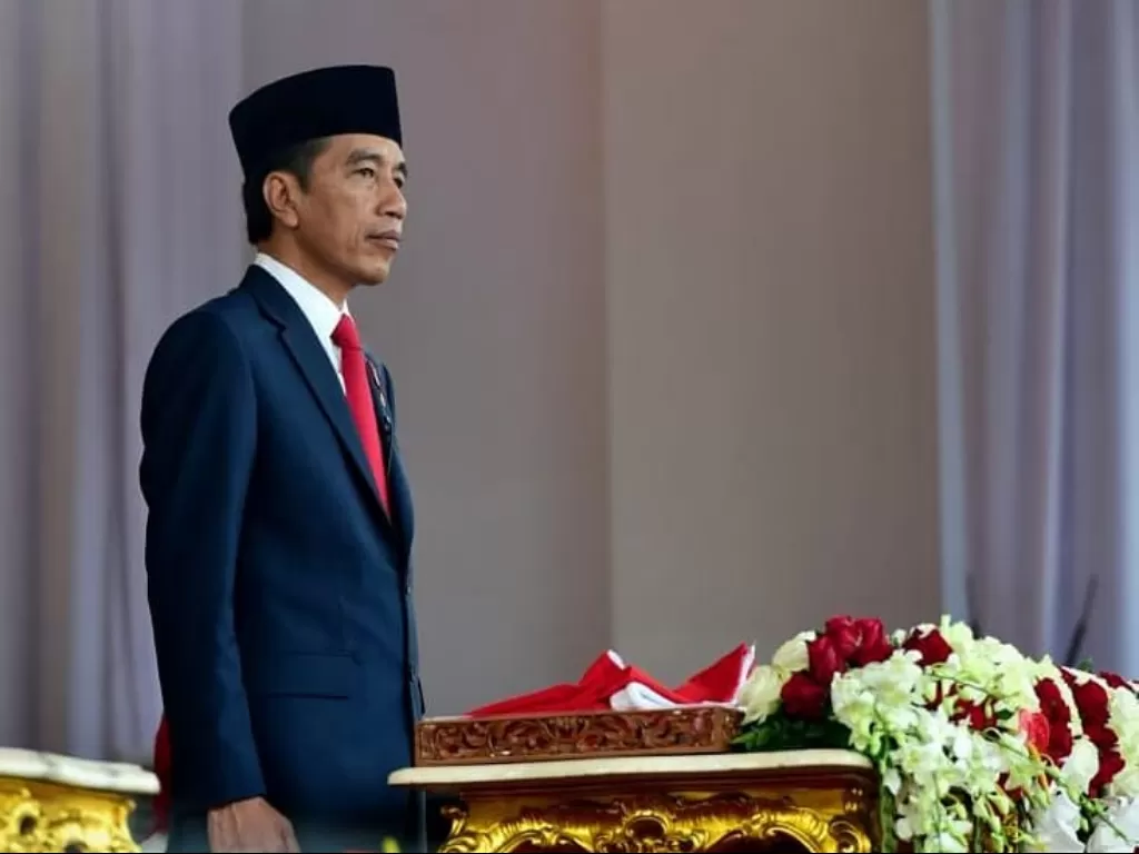 Presiden Jokowi menyebut pembangunan SDM jadi titik berat dalam lima tahun ke depan. (INSTAGRAM/@jokowi)