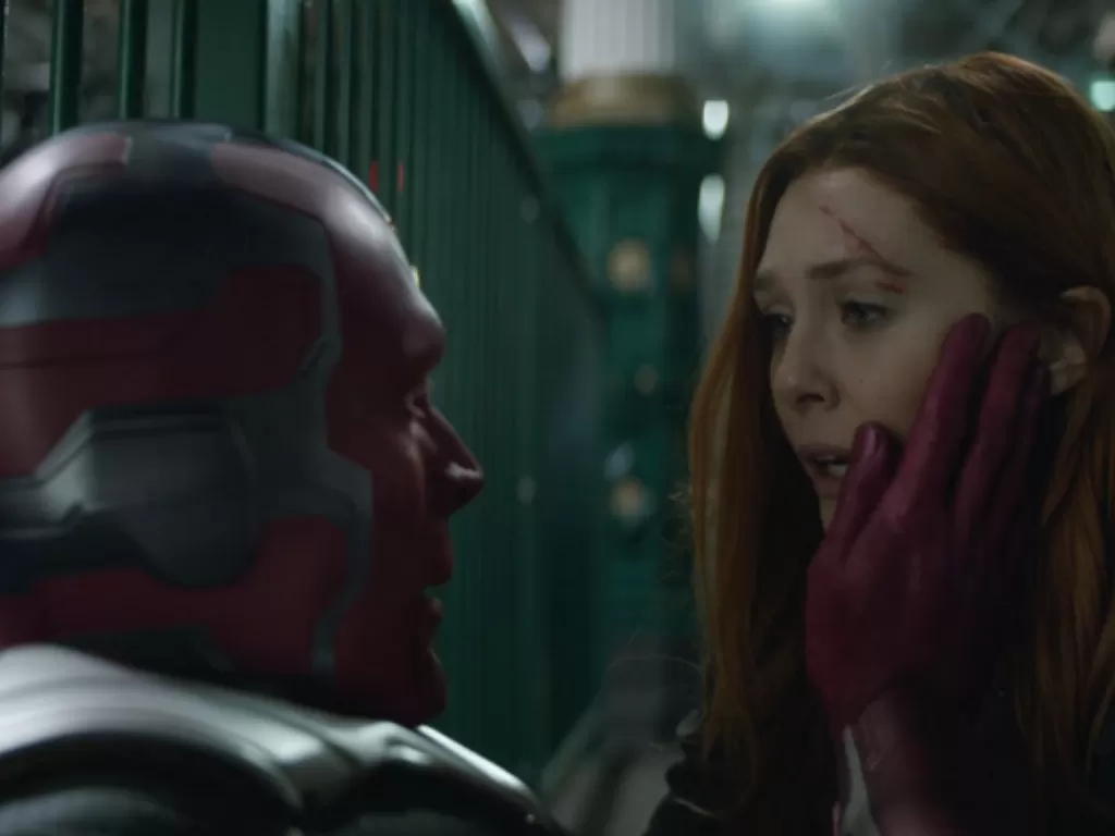 Vision dan Scarlet Witch/Twitter @ComicBook