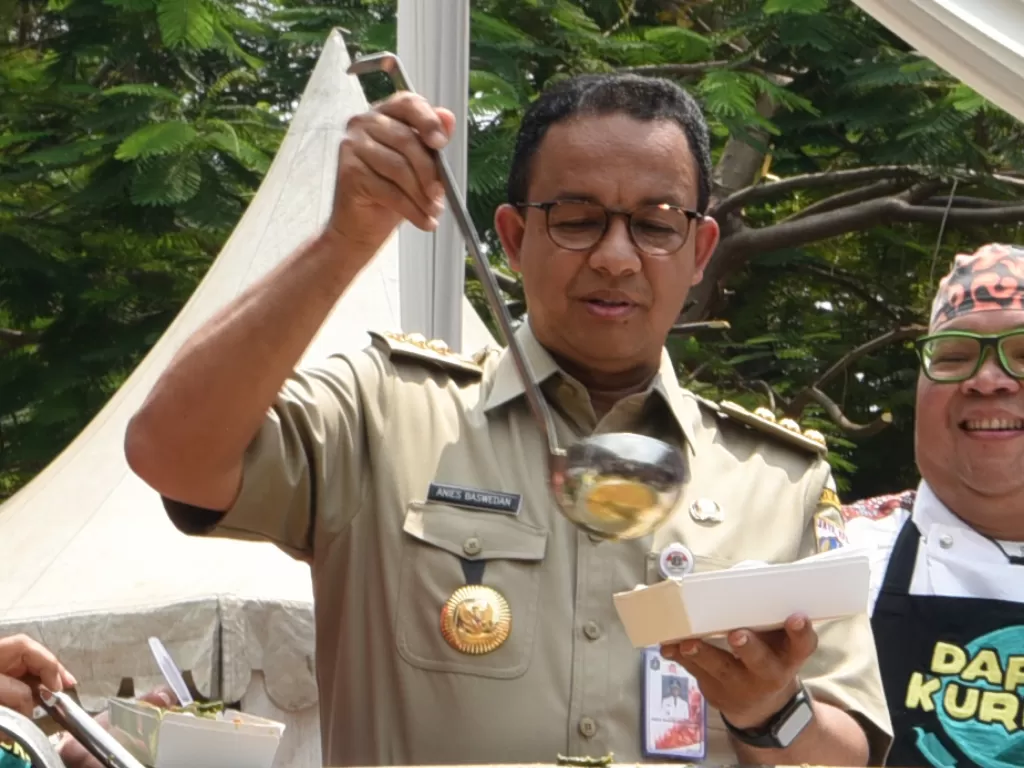 Gubernur DKI Jakarta, Anies Baswedan/ANTARA FOTO/Adnan Nanda.