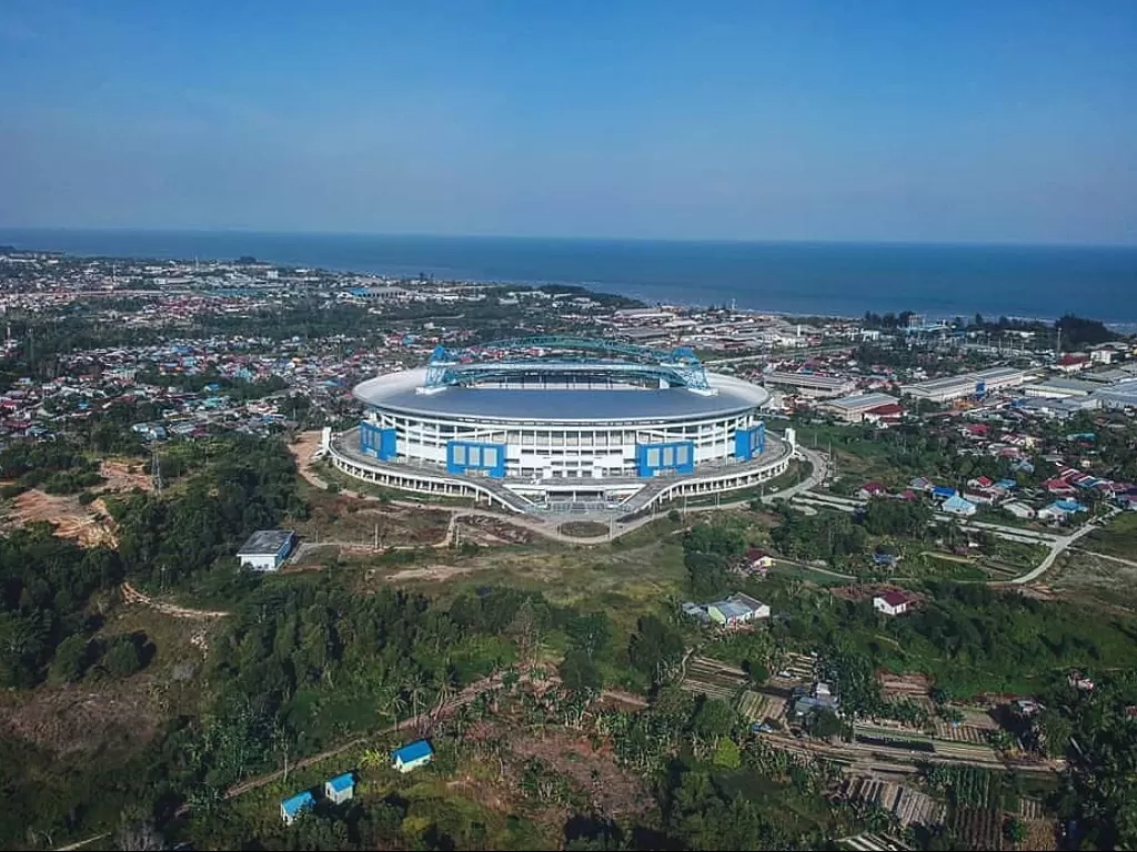 Stadion Batakan dinilai lebih layak jadi kandang Timnas Indonesia (Instagram/@stadionbatakan)