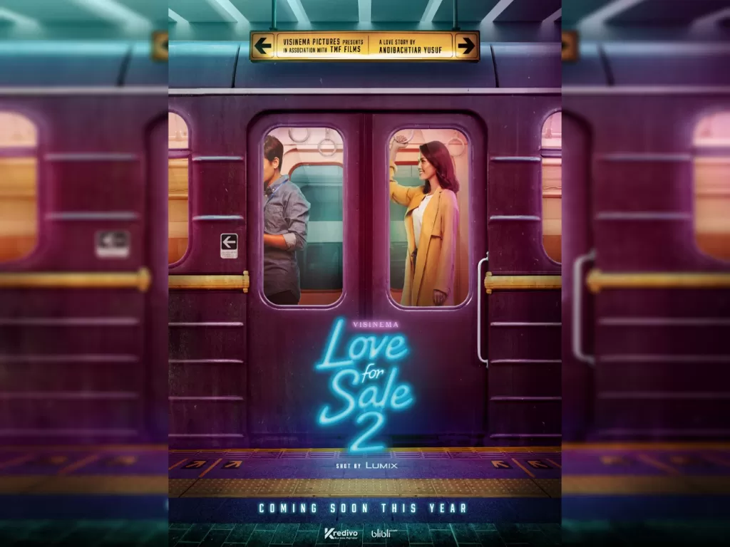 Poster teaser dari film Love For Sale 2 garapan Andibachtiar Yusuf (Dok/Visinema Pictures).