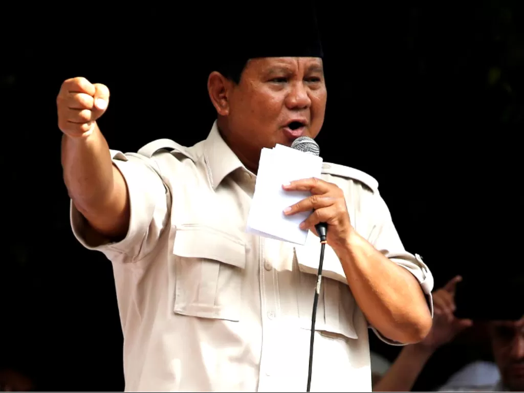 Prabowo Subianto meminta Presiden Jokowi lebih dalam mengkaji agenda pemindahan ibu kota (Reuters/Willy Kurniawan).