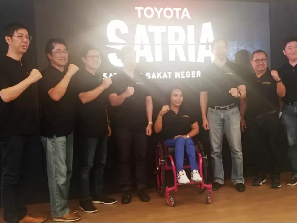 Peresmian program Satria dari Toyota untuk membina talenta muda untuk Olimpiade 2024, di Jakarta, Rabu (28/8). (Indozone/Ivan Rida).