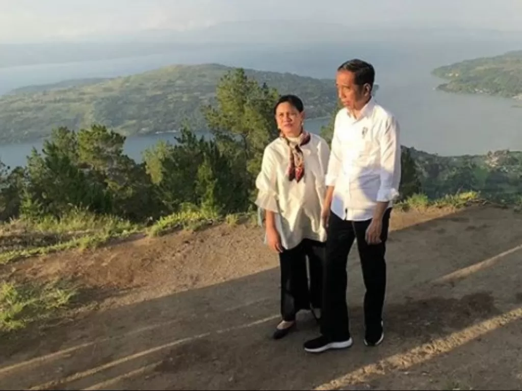 Presiden Joko Widodo dan Ibu Negara Iriana. (Instagram/@jokowi)