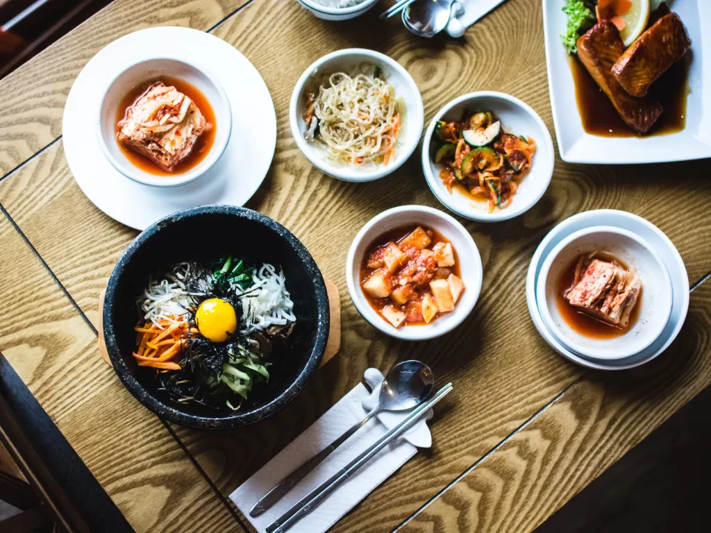 Ilustrasi makanan korea/Unsplash