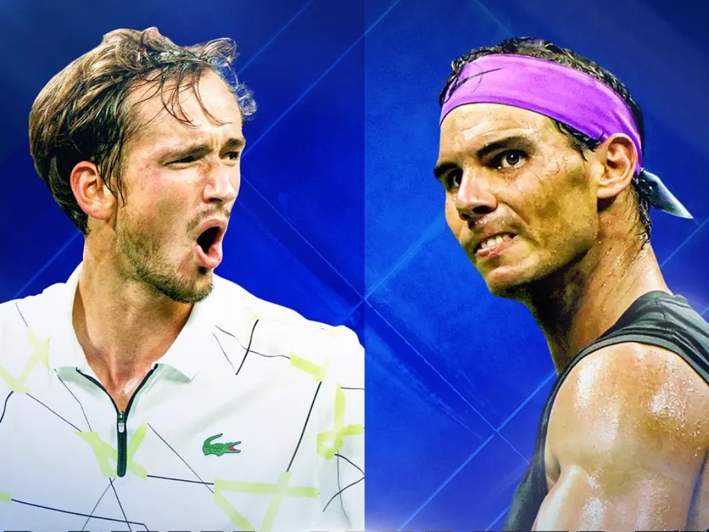 Fakta final US Open Medvedev vs Nadal. (Instagram/@usopen)