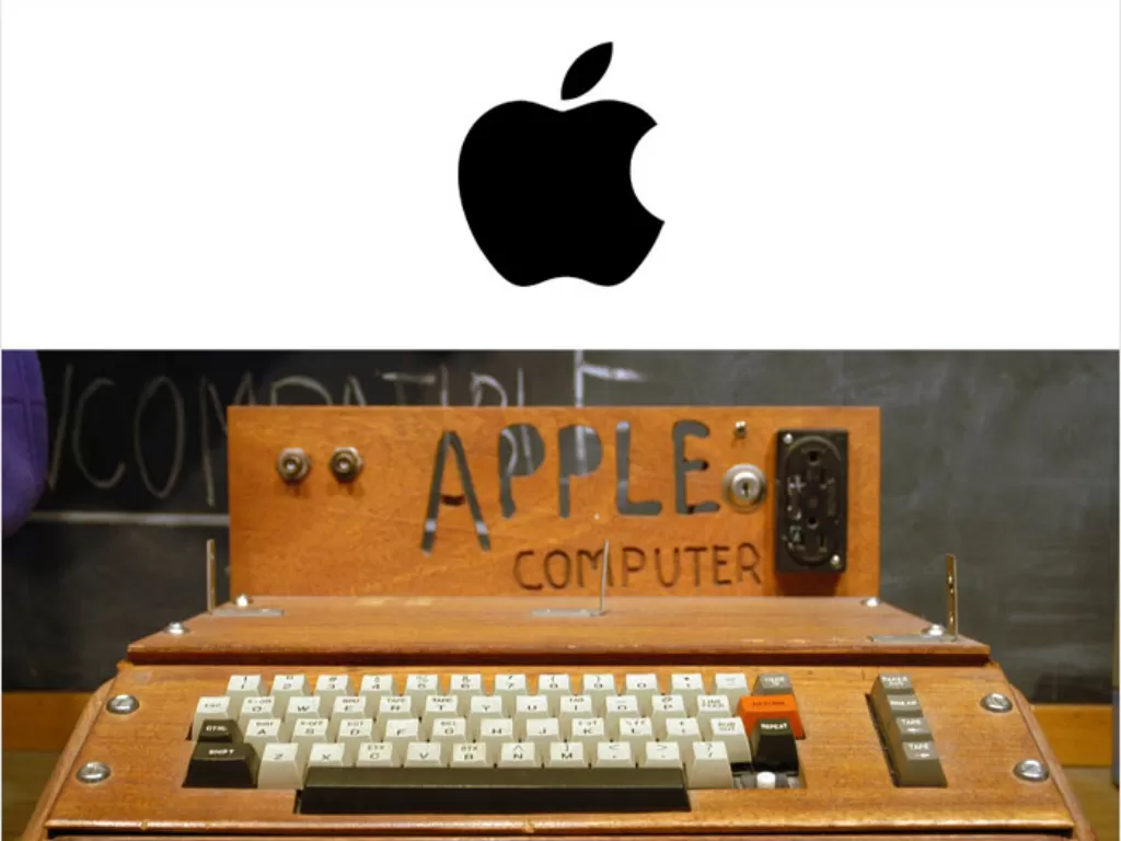 Apple komputer pertama (Boredpanda)