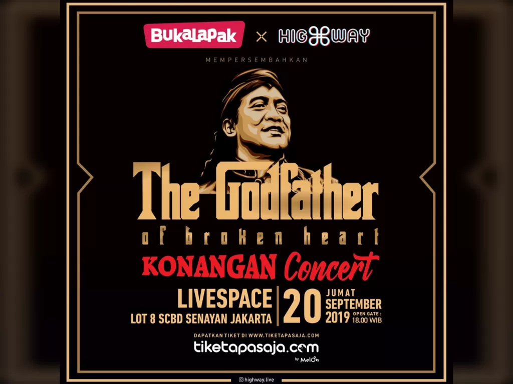 The God Father Of Broken Heart Konangan Concert (photo/HIGHWAY LIVE).