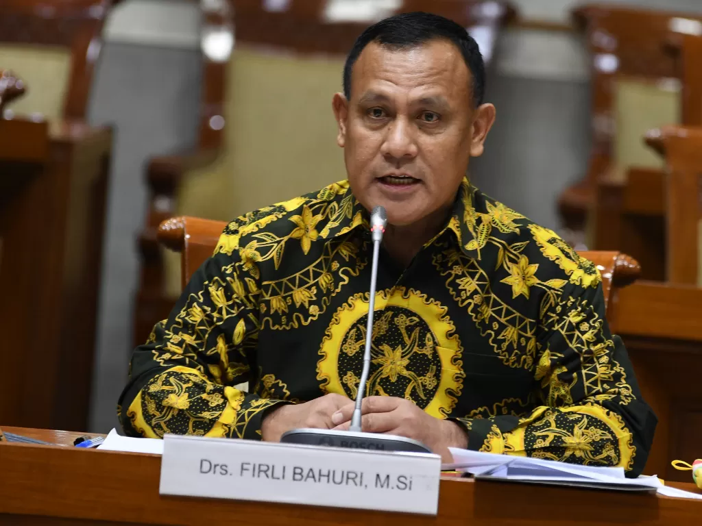 Ketua KPK periode 2019-2023 yang juga Kapolda Sumatera Selatan, Firli Bahuri. (Antara/Nova Wahyudi)