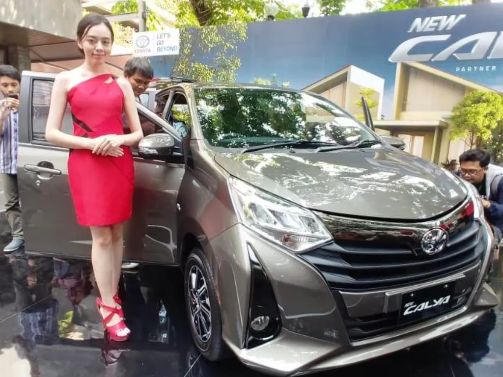 Peluncuran Toyota New Calya, di Jakarta,Senin (16/9). (Indozone/M. Ivan Rida).