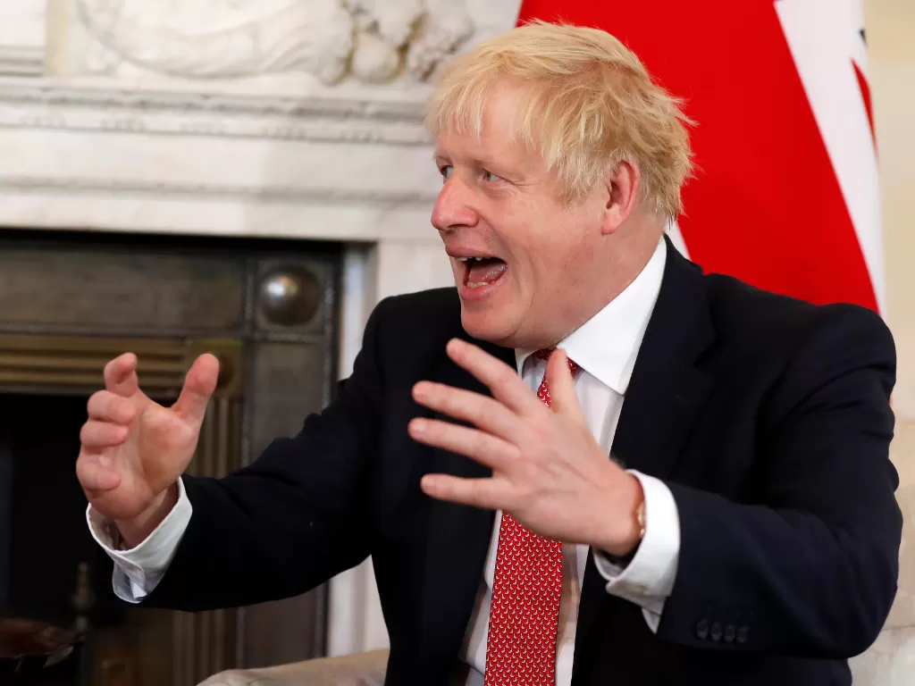 Perdana Menteri Inggris Boris Johnson. (Frank Augstein Pool via Reuters)