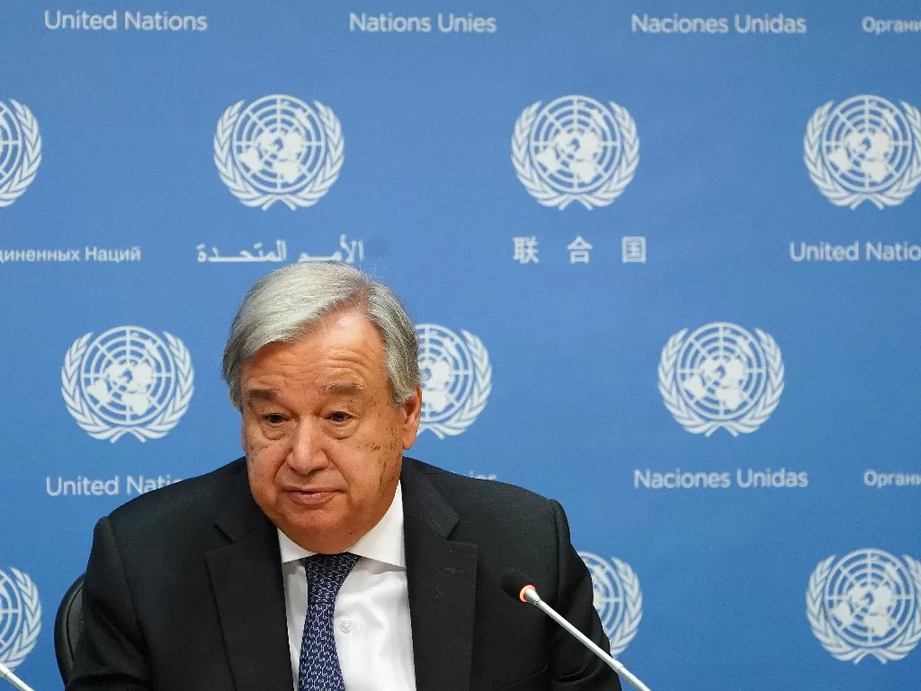 Sekretaris Jenderal PBB Antonio Guterres. (REUTERS/Carlo Allegri)