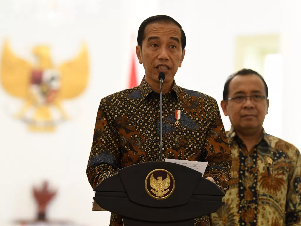 Presiden Joko Widodo atau Jokowi (Antara/Puspa Perwitasari).