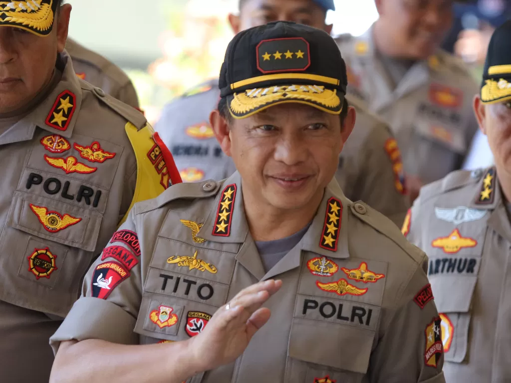 Kapolri Jenderal Tito Karnavian (Antara/Didik Suhartono).