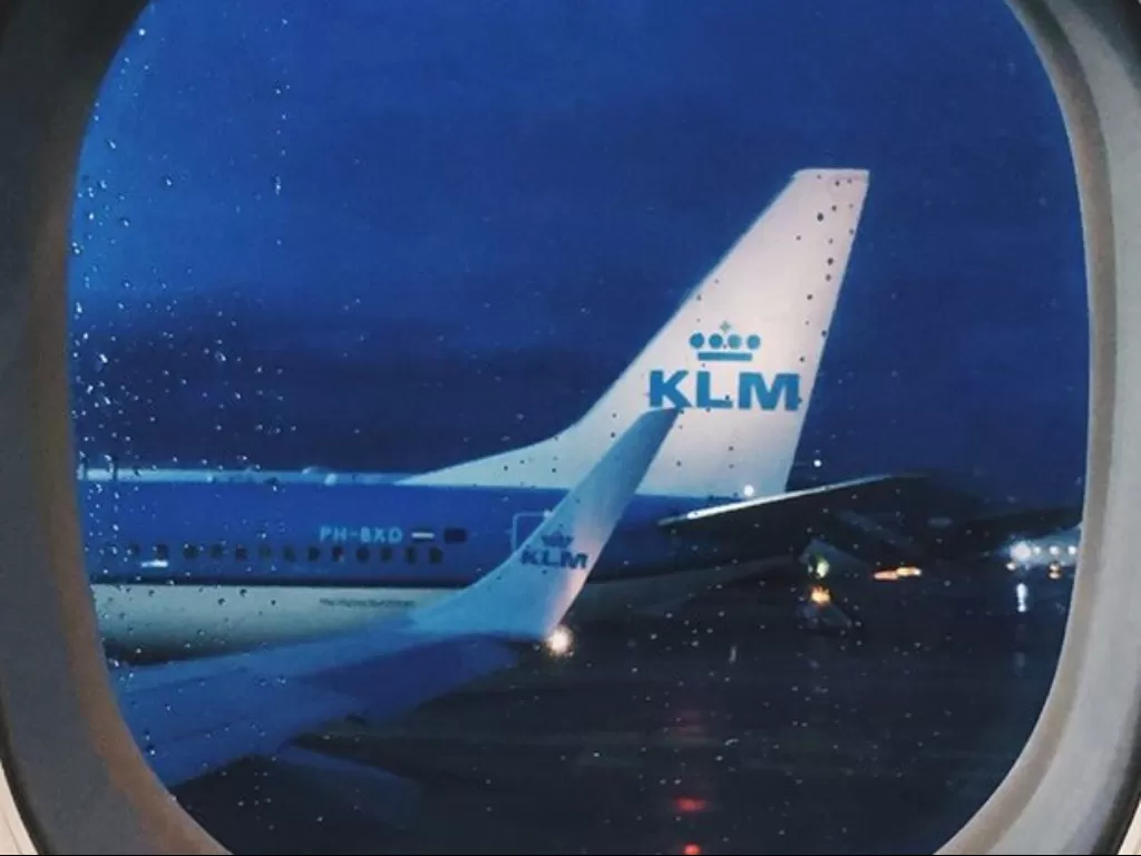 Maskapai penerbangan KLM (Twitter/KLM)