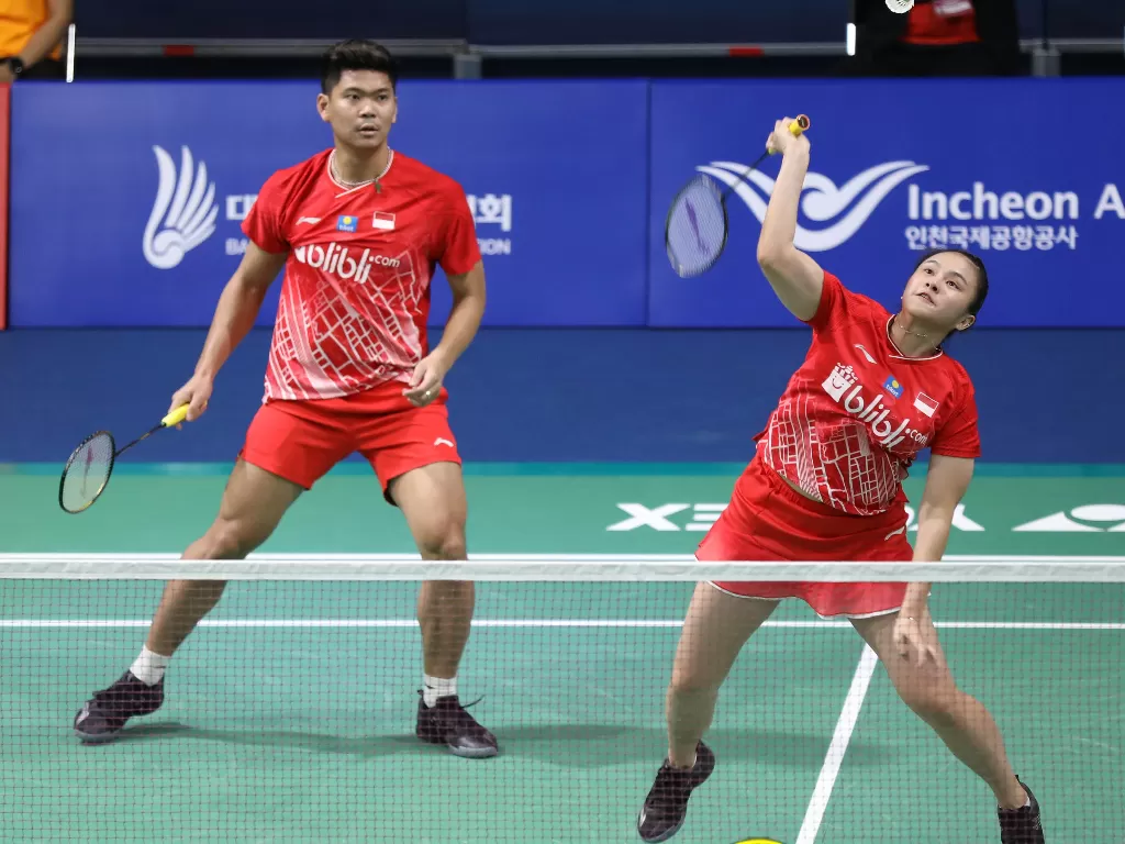 Praveen/Melati jadi andalan Indonesia di sektor ganda campuran pada SEA Games 2019. (badmintonindonesia.org)