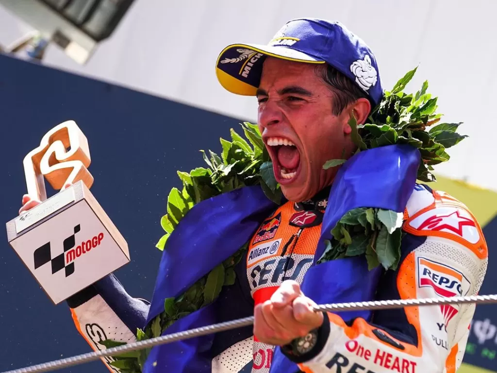 Performa impresif dalam beberapa tahun terakhir membuat Marc Marquez jadi pembalap MotoGP dengan gaji tertinggi. (Instagram/@marcmarquez93)