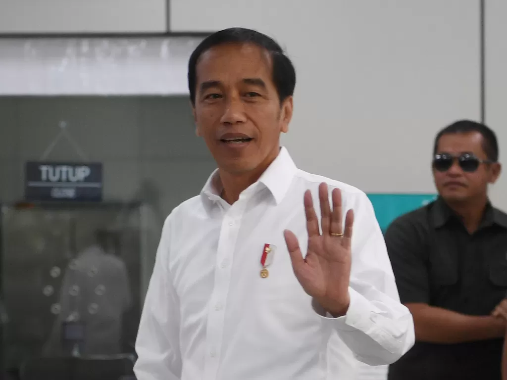 Presiden Joko Widodo (Jokowi). (Antara/Wahyu Putro A).
