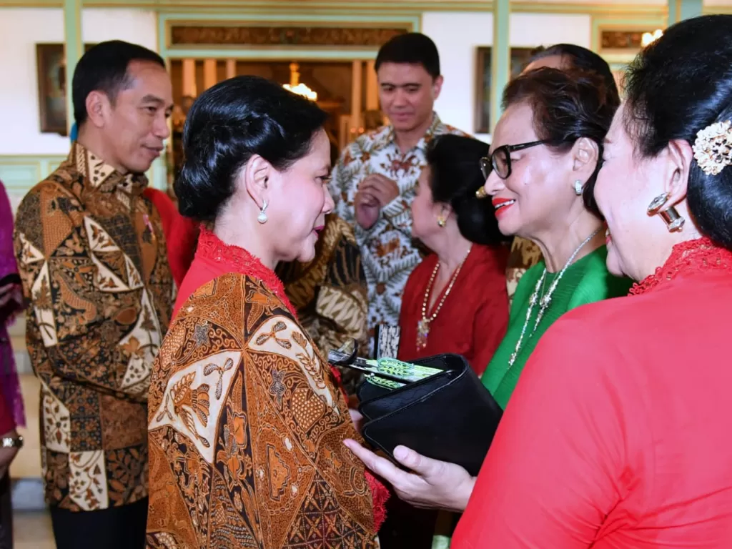 Presiden Joko Widodo dan Ibu Iriana Jokowi. (Biro Pers Sekretariat Presiden/Laily Rachev)