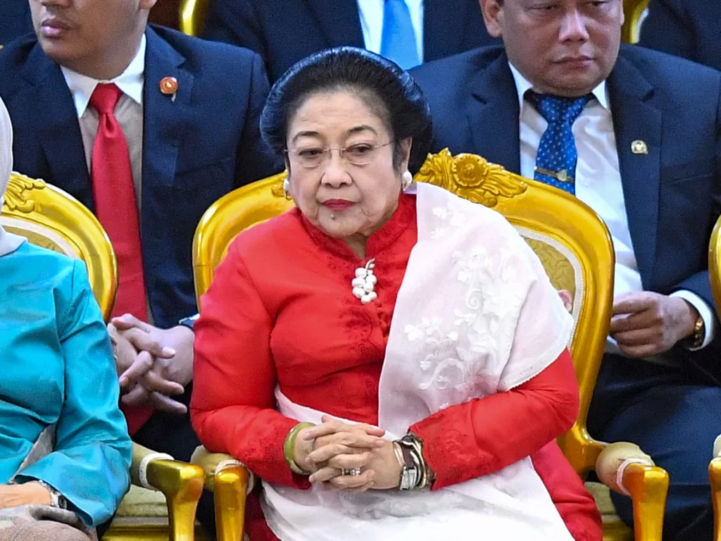 Ketua umum PDIP, Megawati Soekarnoputri (Antara/Nova Wahyudi).