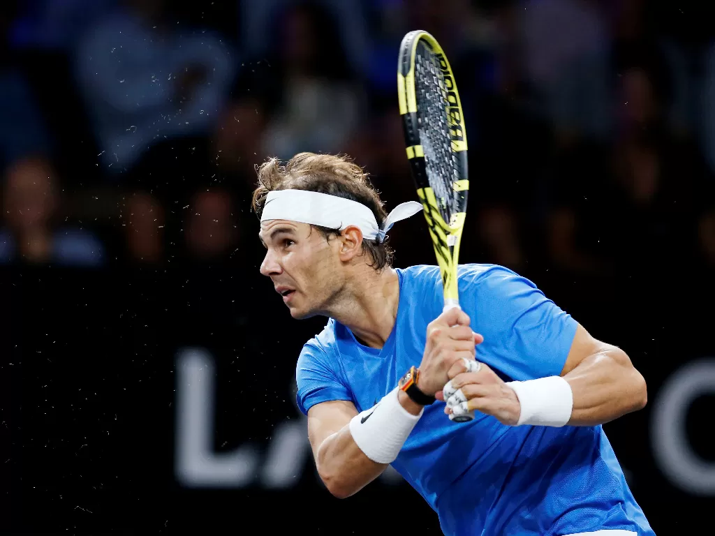 Rafael Nadal akhirnya batal tampil di Shanghai Masters. (Reuters/Pierre Albouy)