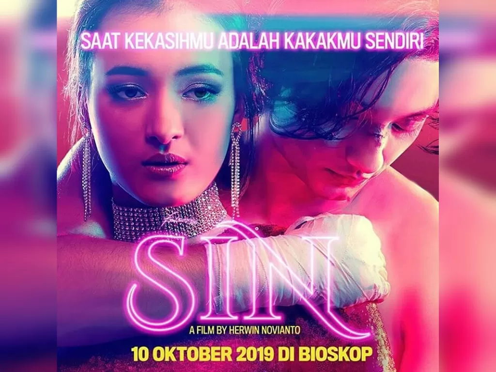 Poster Film SIN (photo/Instagram/@filmsinofficial).