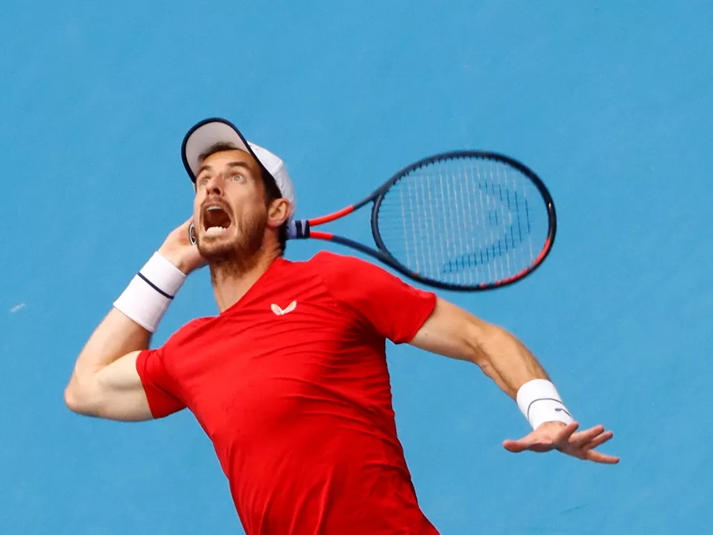 Andy Murray mengalami lonjakan peringkat ATP pasca melenggang ke perempat final China Open. (Reuters/Thomas Peter)