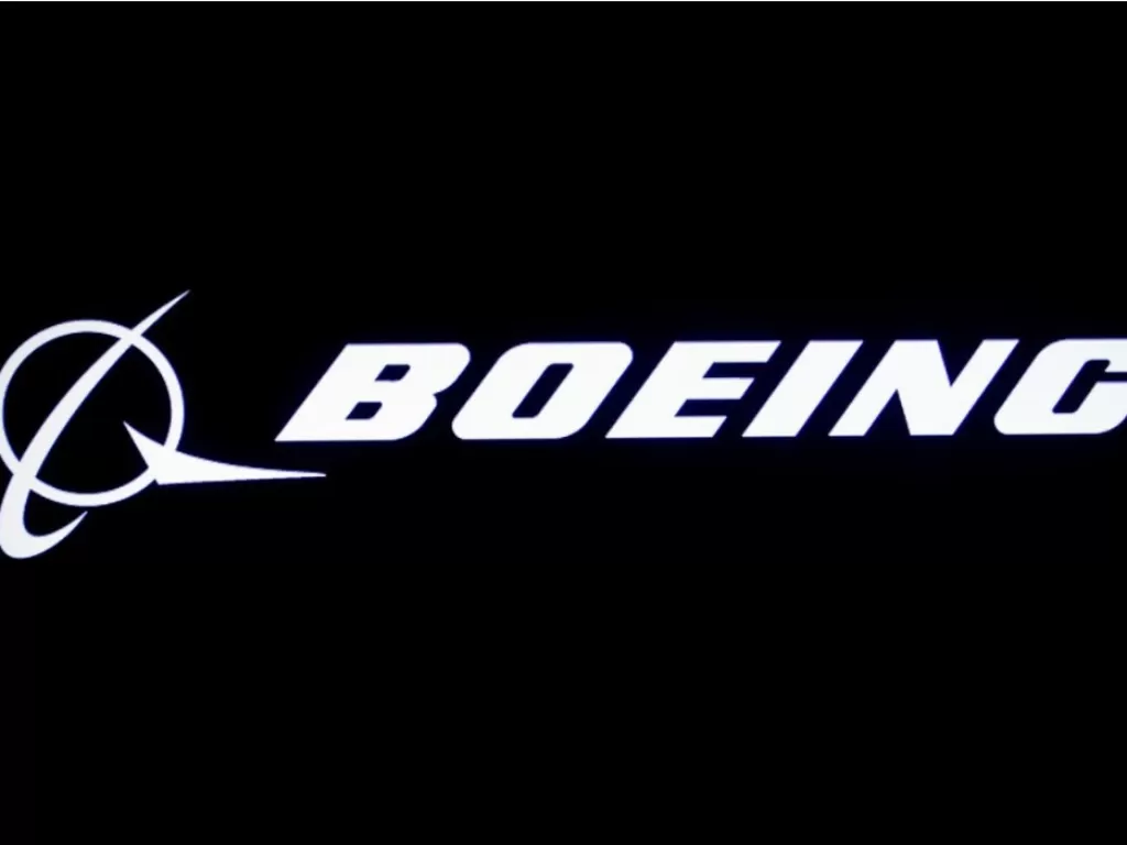 Ilustrasi logo Boeing. (Reuters/Brendan McDermid)